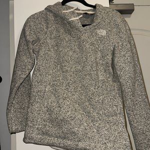 North face fleece hoodie